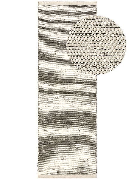 benuta Wollteppich Rocco, rechteckig, Höhe: 5 mm, Kunstfaser, Berber, Ethno günstig online kaufen