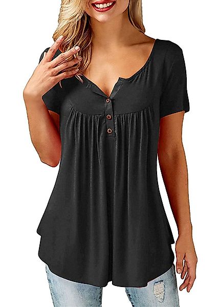 Beluring Blusentop Tunika Damen Sommer Blusen günstig online kaufen