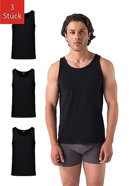 Barrio 13 Tanktop Unterhemd Achselshirt für Herren (Packung, 3-tlg., 3er-Pa günstig online kaufen