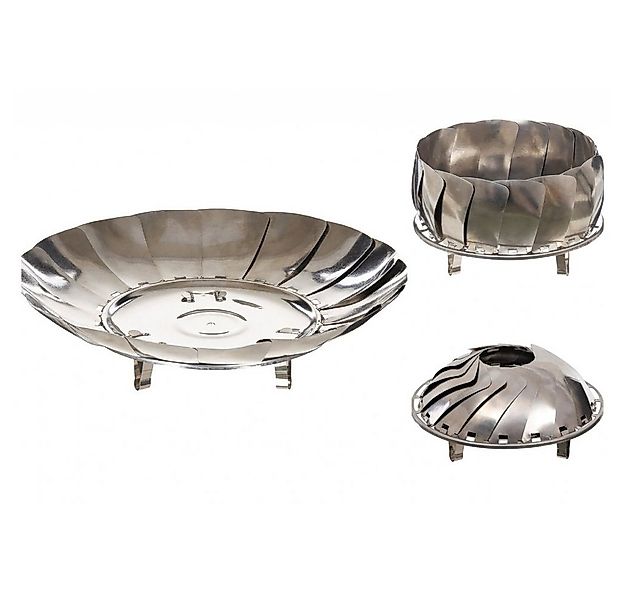 FoxOutdoor Feuerschale Fox Outdoor Feuerschale, faltbar, Edelstahl, ca. 27 günstig online kaufen