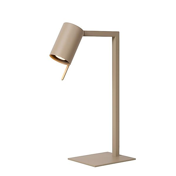 Schreibtischlampe Lesley, taupe, Höhe 50 cm, Metall günstig online kaufen