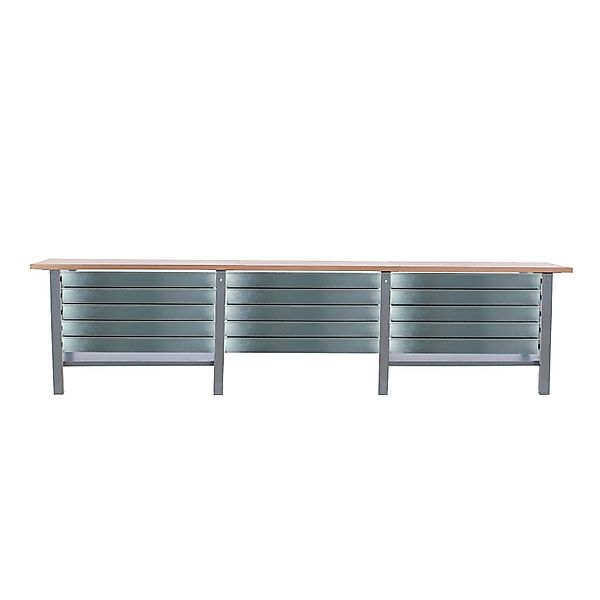 PROREGAL Werkbank BUFFALO WOOD Mit 15x Schublade HxBxT 86,5x300x75cm Tragla günstig online kaufen