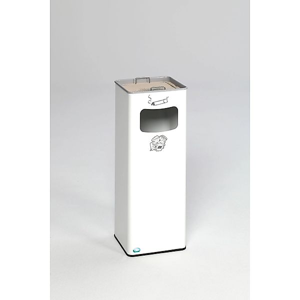 PROREGAL Klassischer Kombiascher Eckig HxBxT 66,5 x 26 x 26 cm Verzinkter S günstig online kaufen