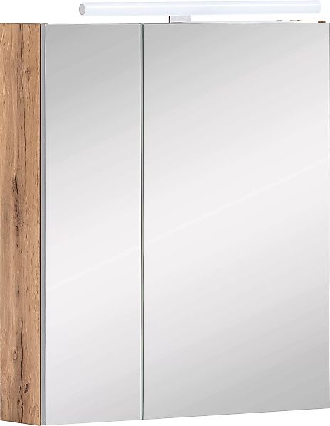 Schildmeyer Spiegelschrank "Duo", Breite 60 cm, 2-türig, LED-Beleuchtung, S günstig online kaufen