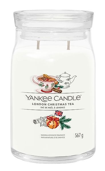 Yankee Candle Duftkerze Signature London Christmas Tea 567 g günstig online kaufen