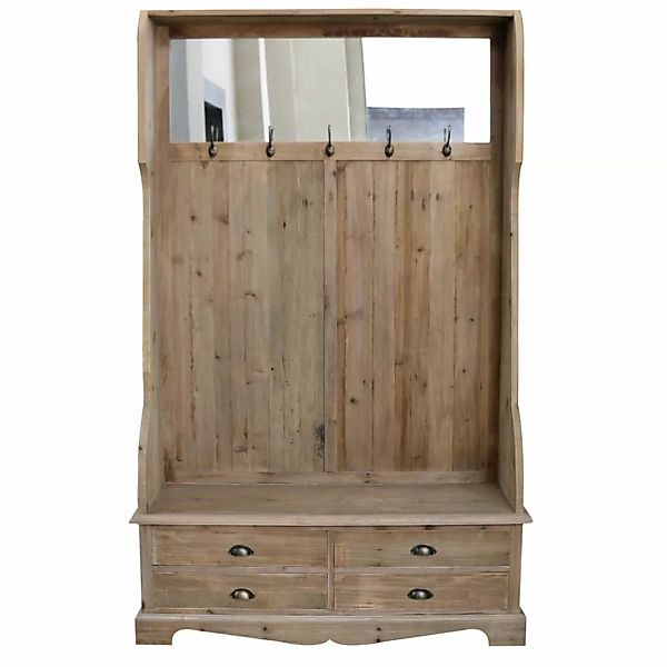 Eingangsbereich Dkd Home Decor Holz Spiegel (125 X 40 X 200 Cm) günstig online kaufen