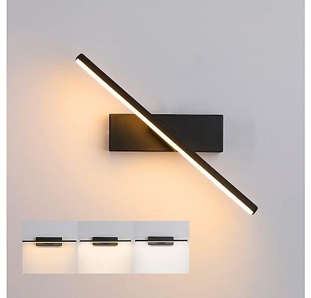 MUPOO LED Wandleuchte LED Wandlampe, Wandbeleuchtung 360° Drehbare Wandlich günstig online kaufen