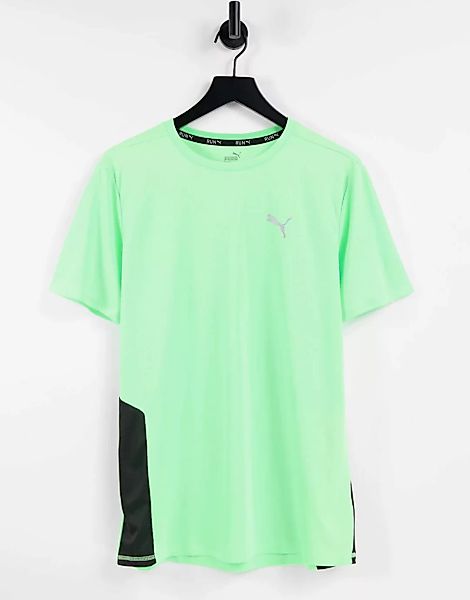 PUMA – Running – T-Shirt in Grün günstig online kaufen