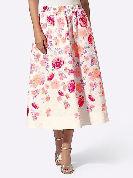 heine A-Linien-Rock Druck-Rock günstig online kaufen