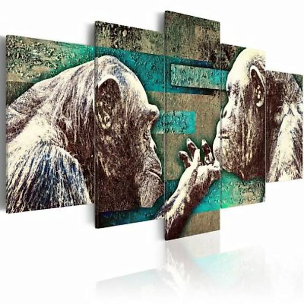 artgeist Wandbild Learning of Tenderness mehrfarbig Gr. 200 x 100 günstig online kaufen