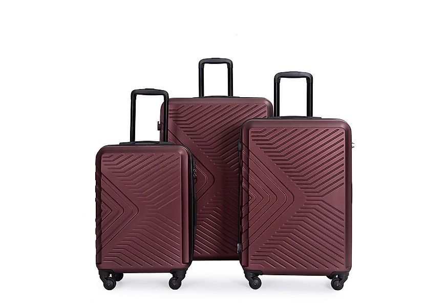 Travelhouse Trolleyset Bali, 4 Rollen, (Komplett Set, 3 tlg., 3-er Koffer S günstig online kaufen