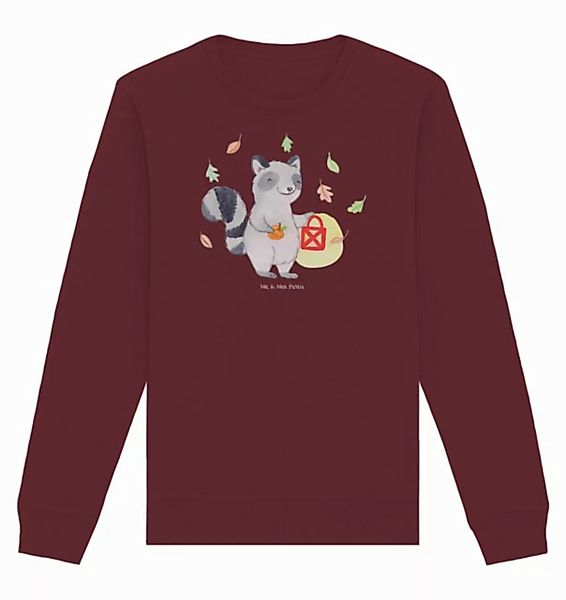 Mr. & Mrs. Panda Longpullover Waschbär Laterne Größe M - Burgundy - Geschen günstig online kaufen