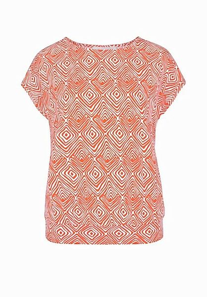 bianca Print-Shirt JULIE mit modischem Allover-Dessin in Trendfarbe günstig online kaufen