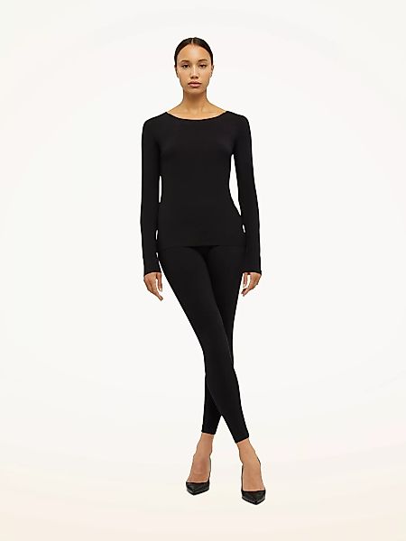 Wolford - Jersey Top Long Sleeves, Frau, black, Größe: XS günstig online kaufen