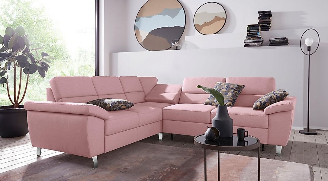 sit&more Ecksofa "Sorano L-Form", wahlweise mit Bett- und Relaxfunktion, in günstig online kaufen
