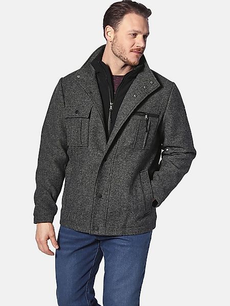 Jan Vanderstorm Wollmantel INGRIDSON mit sieben Taschen günstig online kaufen