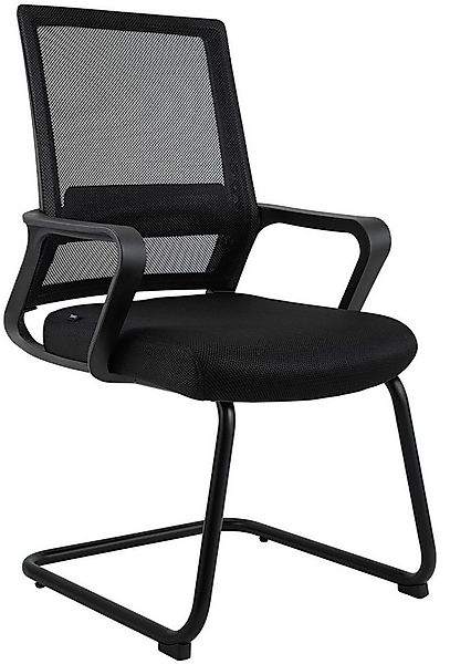 CLP Besucherstuhl Hanka (1er, 1 St), atmungsaktiver Mesh-Bezug, mit Armlehn günstig online kaufen