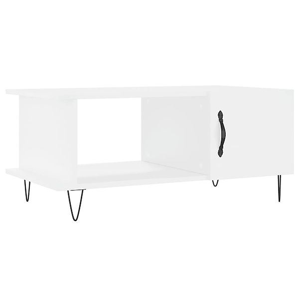 vidaXL Couchtisch Weiß 90x50x40 cm Holzwerkstoff 829484 günstig online kaufen