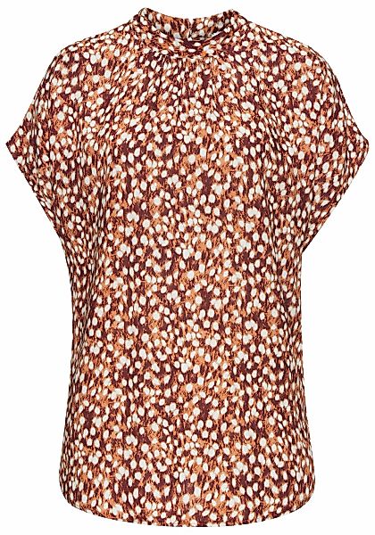 Vivance Kurzarmbluse, mit Pünktchendruck, Druckbluse günstig online kaufen