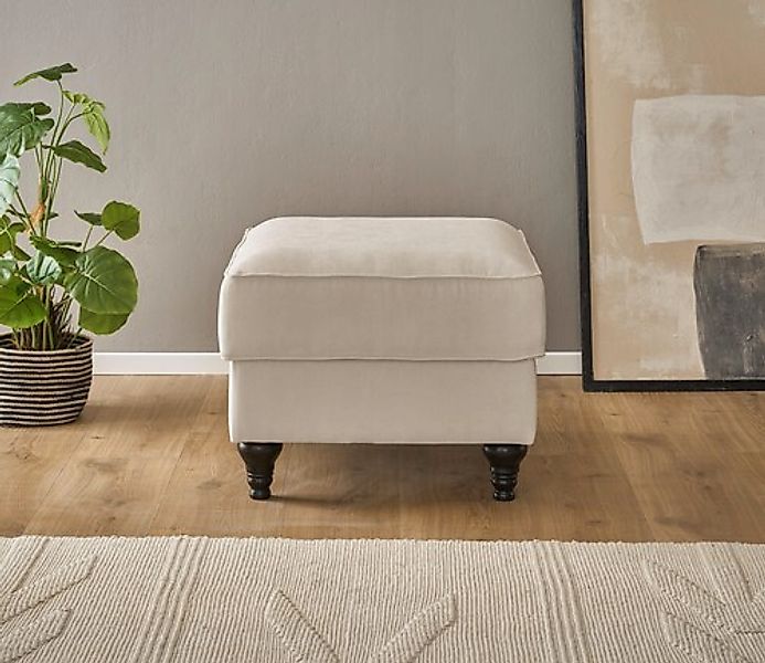 Home affaire Hocker "WESTMINSTER", mit Federkern-Polsterung günstig online kaufen