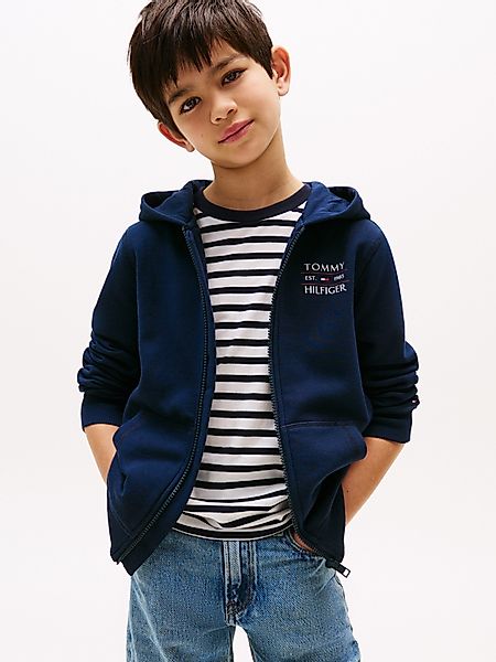 Tommy Hilfiger Kapuzensweatjacke TOMMY FLAG HILFIGER günstig online kaufen