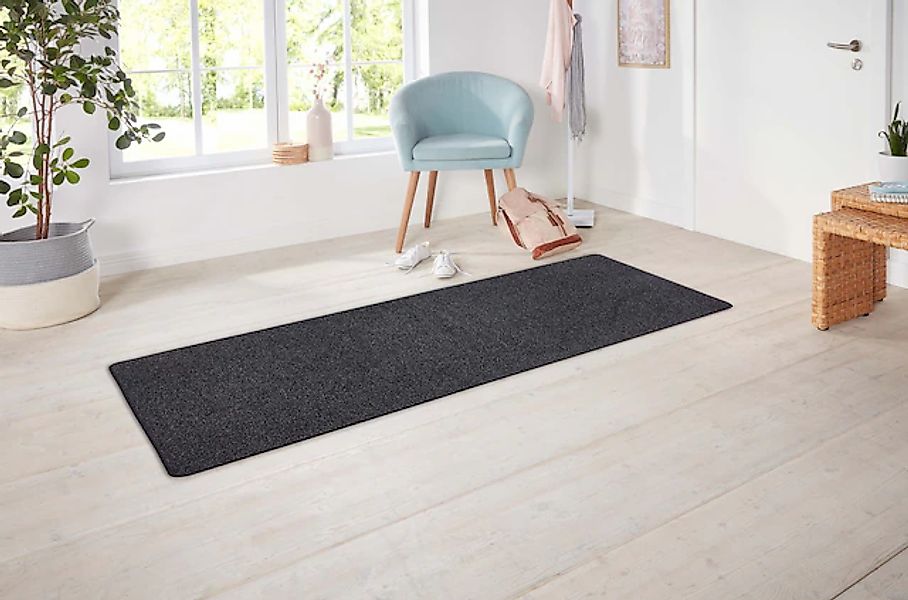 Hanse Home Exclusiv Läufer »Liberty«, rechteckig, 7 mm Höhe, Uni-Meliert, r günstig online kaufen