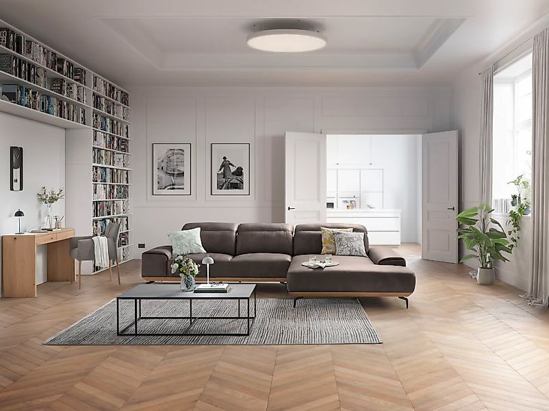 Musterring Wohnlandschaft "MR 2490 Ecksofa mit erstklassigem Sitzkomfort, L günstig online kaufen