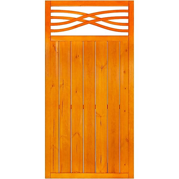 Andrewex Zaunelement Malaga 180 cm x 90 cm Pinie günstig online kaufen