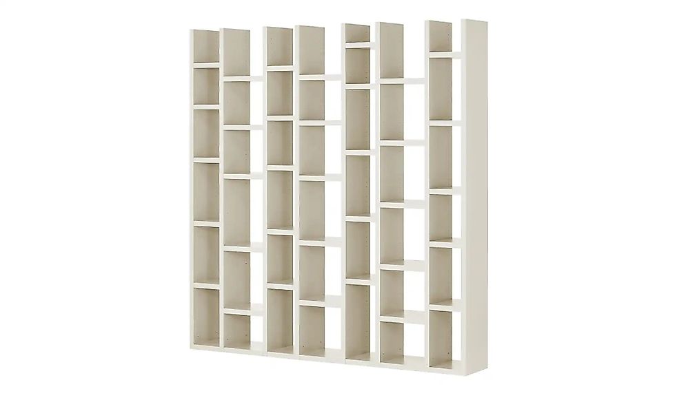 Regal  Booker ¦ weiß ¦ Maße (cm): B: 211,2 H: 221,3 T: 33.2 Regale > Bücher günstig online kaufen