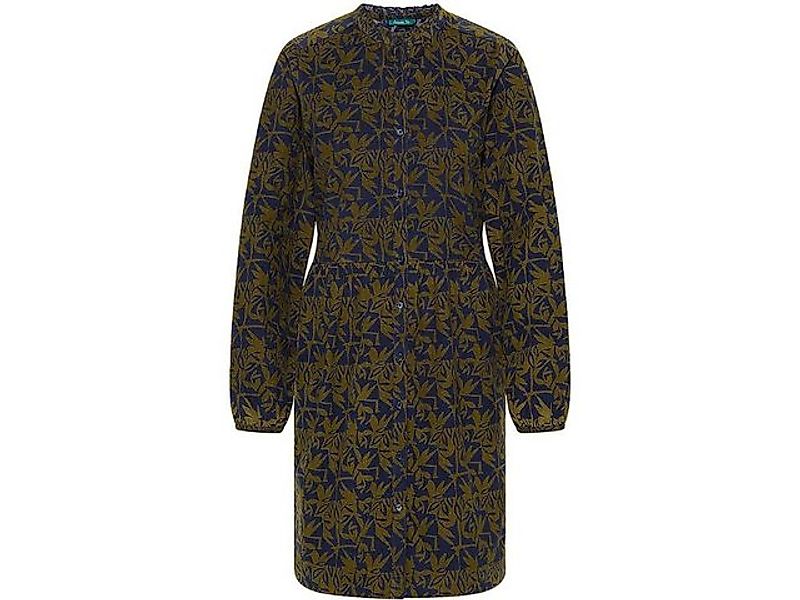 Tranquillo Jerseykleid tranquillo Bio-Damen-Midi-Cord-Kleid mit Rüschen-K günstig online kaufen