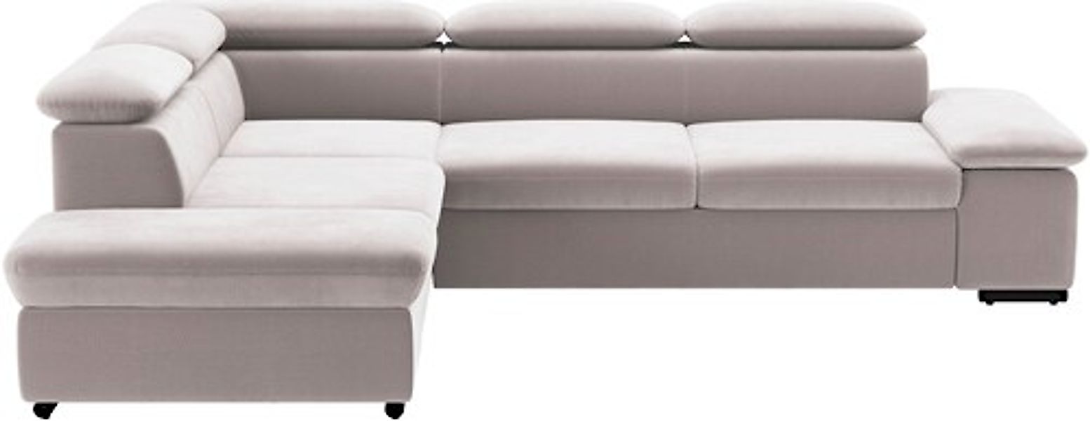 sit&more Ecksofa »Alcudia L-Form«, mit Armteilverstellung, optional Kopftei günstig online kaufen
