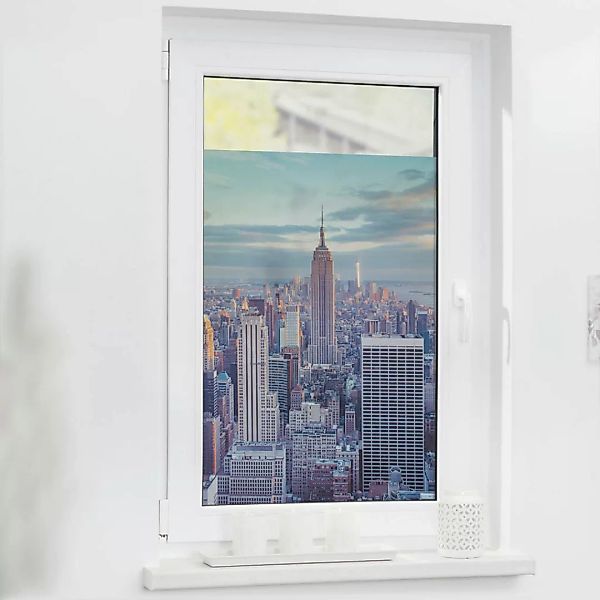 LICHTBLICK Fensterfolie New York bunt B/L: ca. 100x180 cm günstig online kaufen
