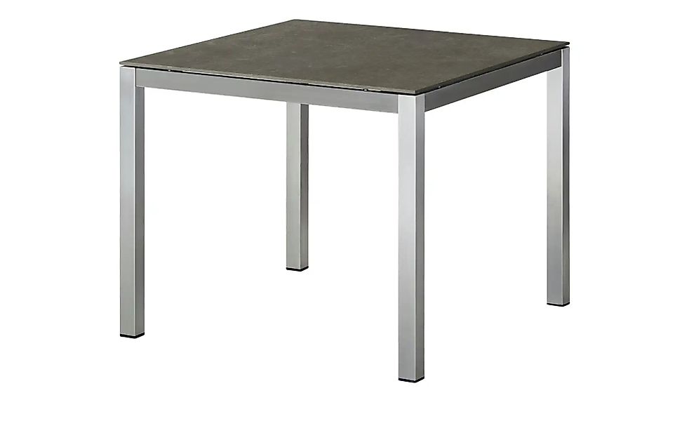 a casa mia Gartentisch  London ¦ silber ¦ Maße (cm): B: 90 H: 75 Garten > G günstig online kaufen