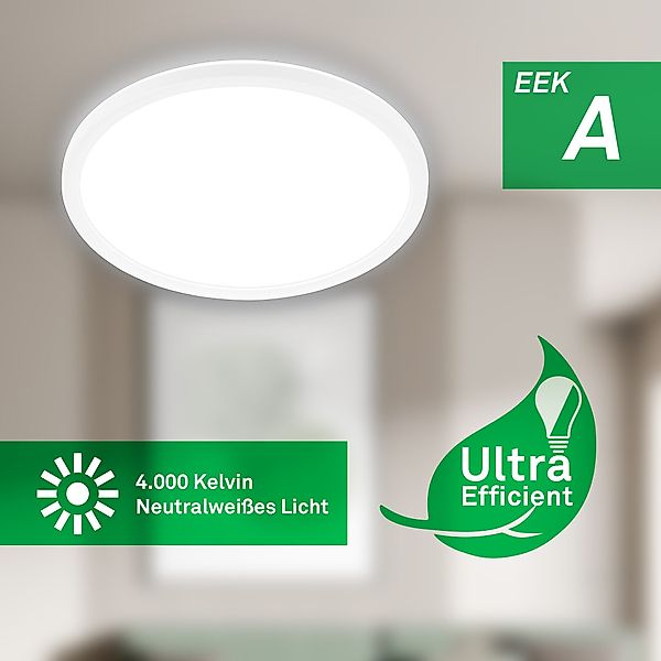 Briloner Leuchten LED Deckenleuchte Deckenlampe Panel günstig online kaufen