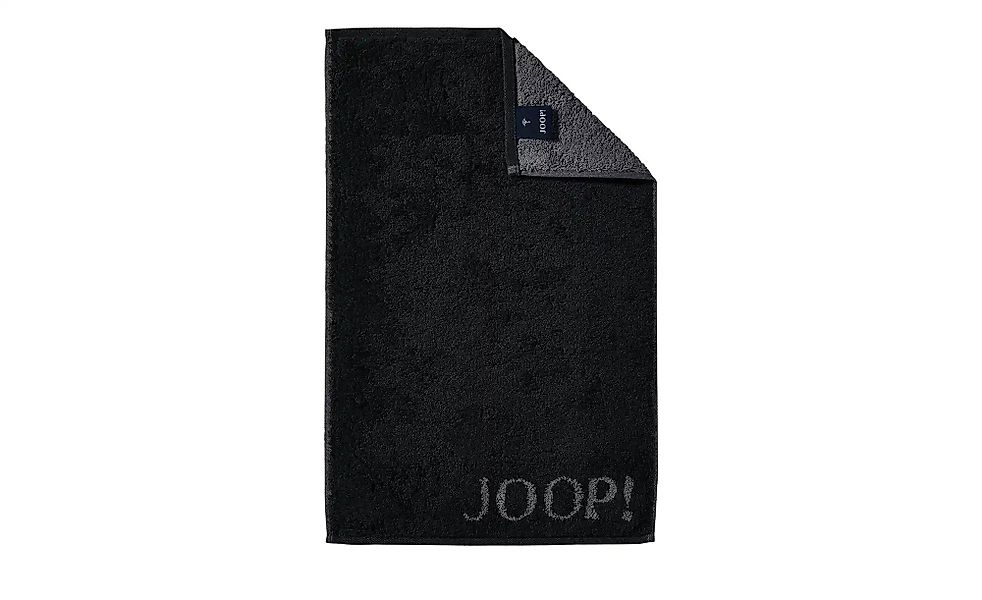 JOOP! Handtuch  JOOP! 1600 Classic Doubleface ¦ schwarz ¦ Maße (cm): B: 50 günstig online kaufen