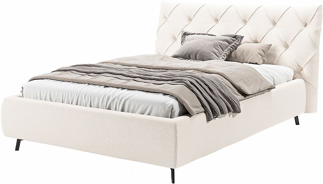 Home affaire Polsterbett "Elloree, in 4 Breiten bis 200cm, auch in Leder" K günstig online kaufen