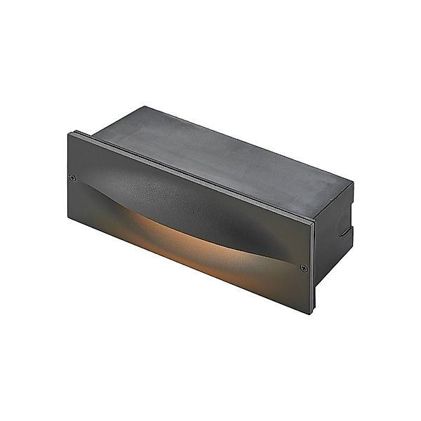 Lucande LED Wandleuchte Außen Zandro 9617100 Modern in Schwarz aus Aluminiu günstig online kaufen