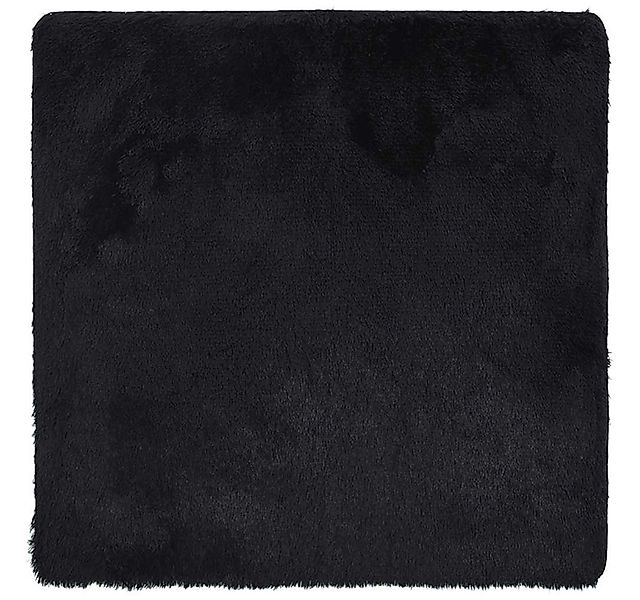 vidaXL Teppich Teppich Shaggy Hochflor NAVARRA Schwarz 120x120 cm Polyester günstig online kaufen