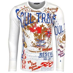 Baxboy Longshirt Herren Longsleeve T-Shirt Moderner günstig online kaufen