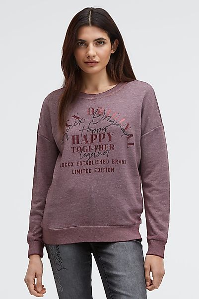 SOCCX Sweater mit überschnittenen Schultern günstig online kaufen