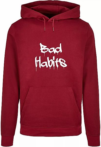 Merchcode Kapuzensweatshirt "Merchcode Herren Bad Habits Basic Hoody" günstig online kaufen