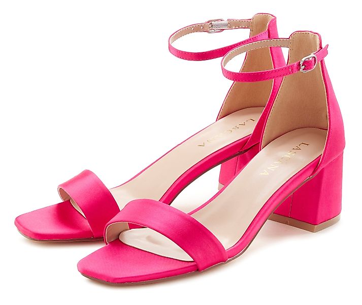 LASCANA Sommerschuh Sandalette mit Blockabsatz, Sandale, günstig online kaufen