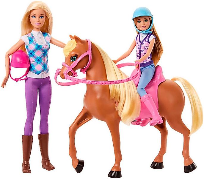 Barbie Anziehpuppe Barbie Sisters Riding Lesson günstig online kaufen