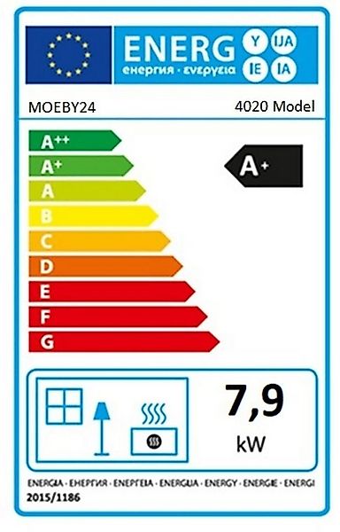 moeby24 Kaminofen Küchenofen Holzherd Kaminofen Herd Gusseisen 7,9KW BimSch günstig online kaufen