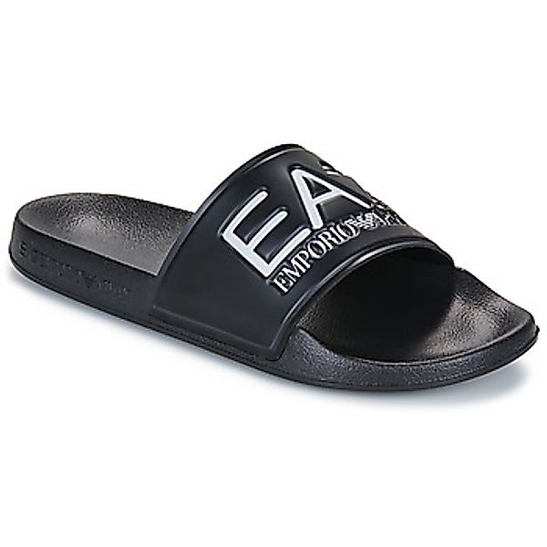Emporio Armani Sandale Logo Slides Badesandale günstig online kaufen