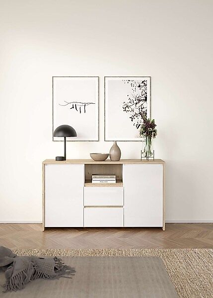 INOSIGN Sideboard »Next Anrichte, Kommode, Stauraum,«, 2 Türen, 2 Schublade günstig online kaufen