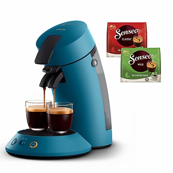 Philips Senseo Kaffeepadmaschine »Original Plus CSA210/20, mit zwei Kaffee- günstig online kaufen