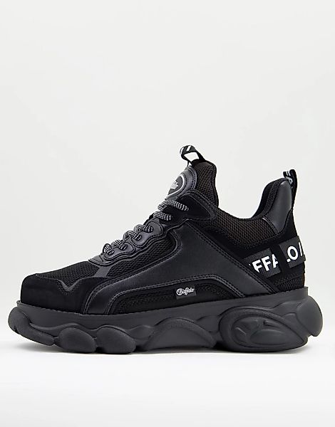 Buffalo – Cloud Chai – Sneaker in Schwarz aus veganem Material mit dicker S günstig online kaufen