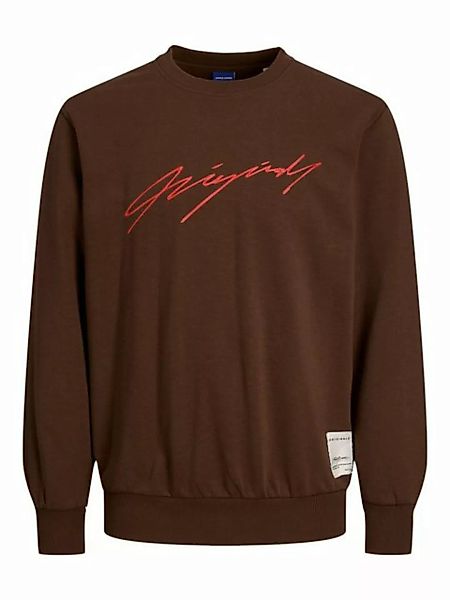Jack & Jones Sweatshirt JORSCRIPTING SWEAT CREW NECK BLK günstig online kaufen