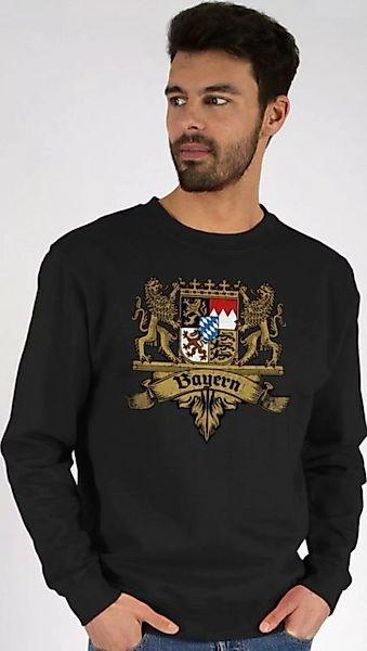 Shirtracer Sweatshirt Bayern Wappen Bayernland Freistaat Bayern (1-tlg) Mod günstig online kaufen